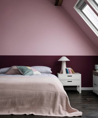 Lilac bedroom