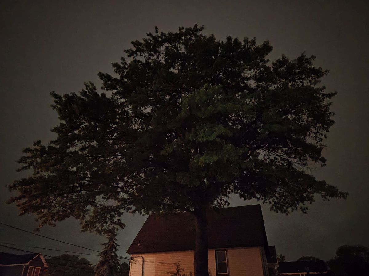 Motorola Razr Plus 2024 low light sample.