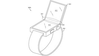 Apple Watch foldable display patent