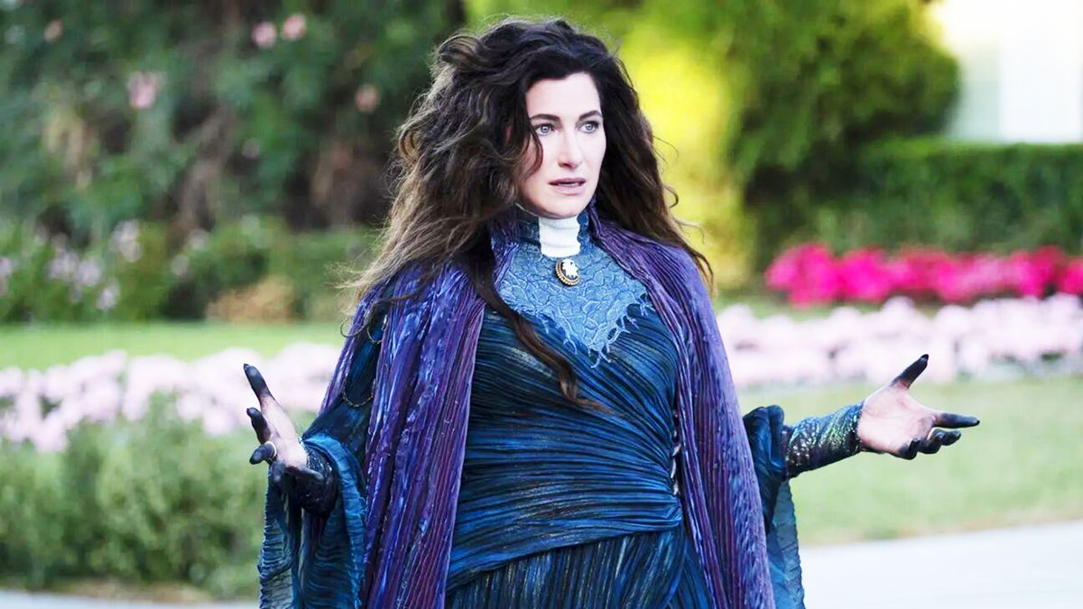 Kathryn Hahn as Agatha Harkness in Marvel&#039;s Wandavision TV show