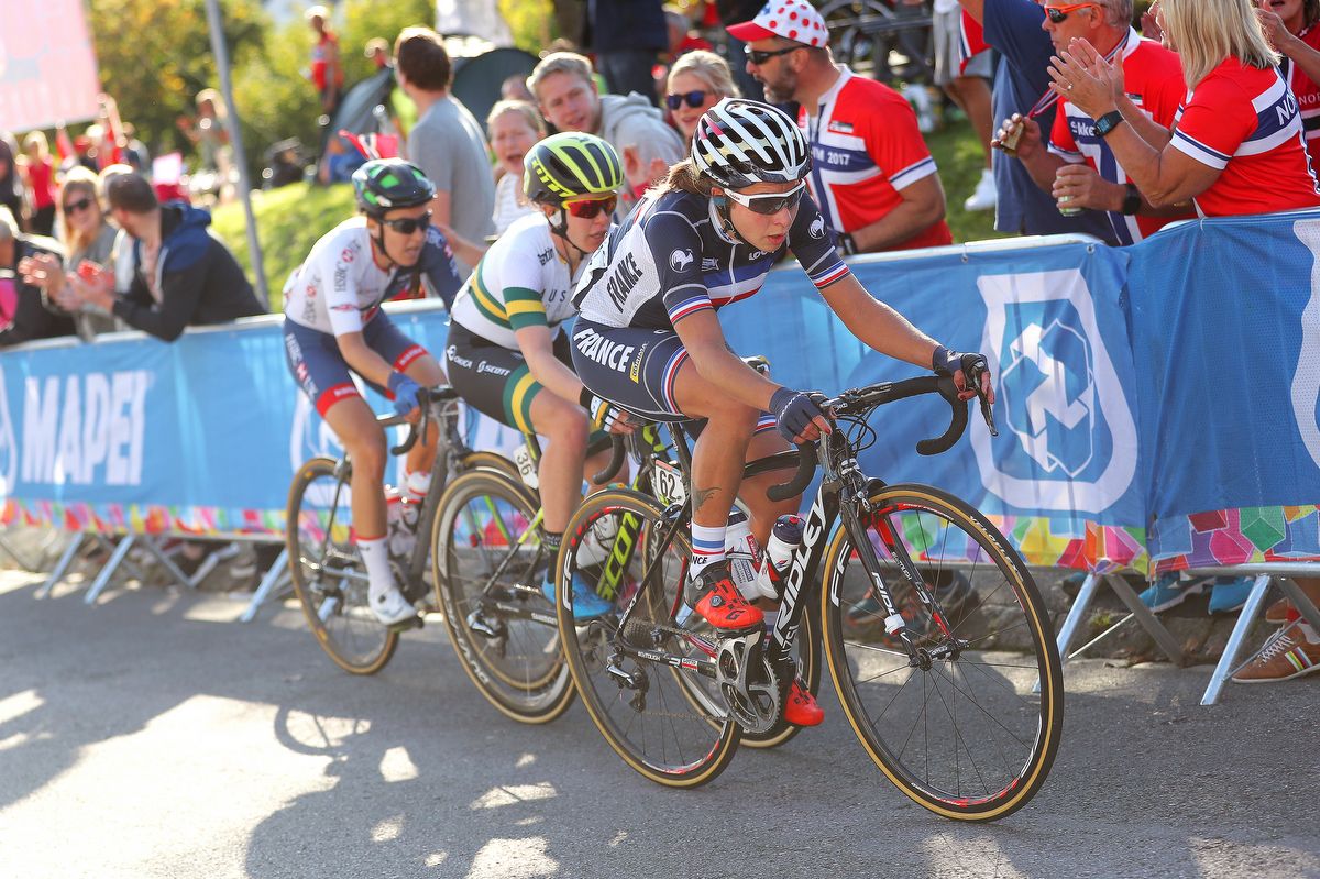 Elise Delzenne (France) at the Bergen Worlds