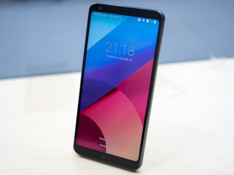 LG G6 in black