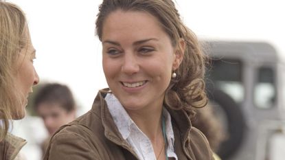Kate Middleton attends the second day of the Gatcombe Park Festival of British Eventing at Gatcombe Park, on August 6, 2005