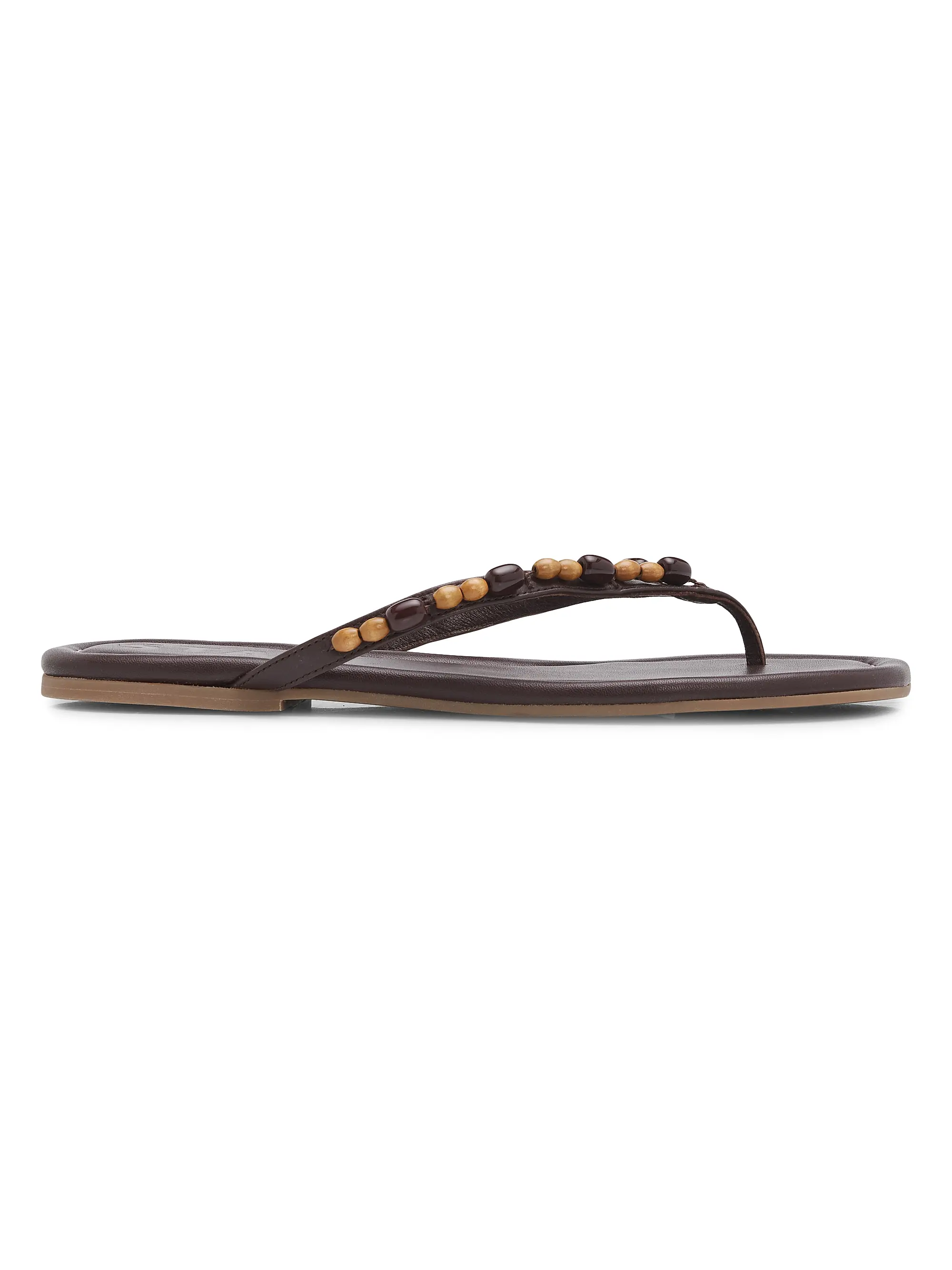 Freja Beaded Thong-Style Sandals