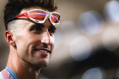 Taylor Phinney in Shanghai at the UCI Track World Championships 2026