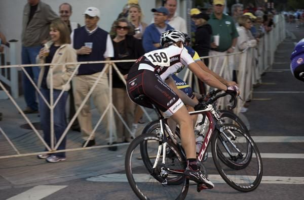 Plenty of specators were on hand for the men's race.