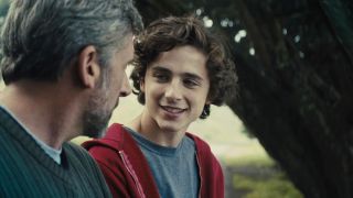 Steve Carell and Timothée Chalamet in Beautiful Boy