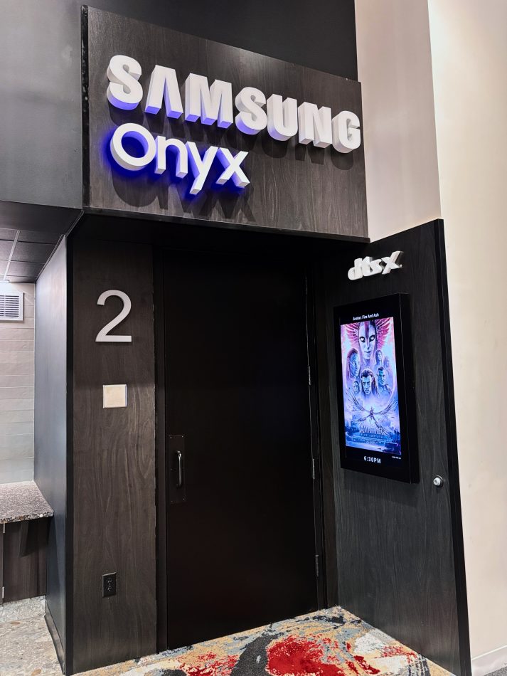 The new Trilleth Theater using Samsung's immersive screen.