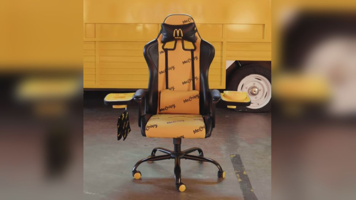 Working Mc Chair McDonald's brings us the McCrispy gaming chair to mark the downfall of ...