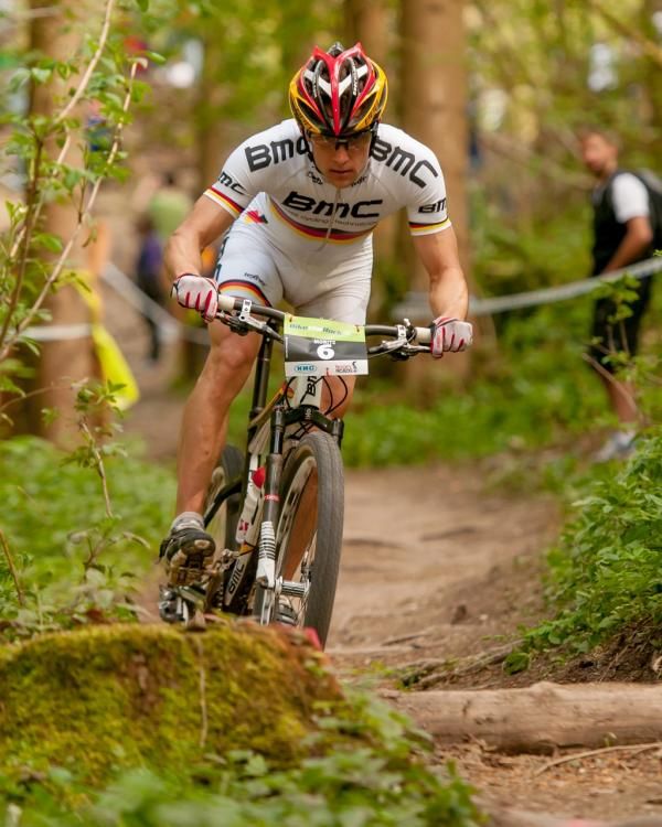 Moritz Milatz (BMC Mountain Bike Racing Team) on a downhill