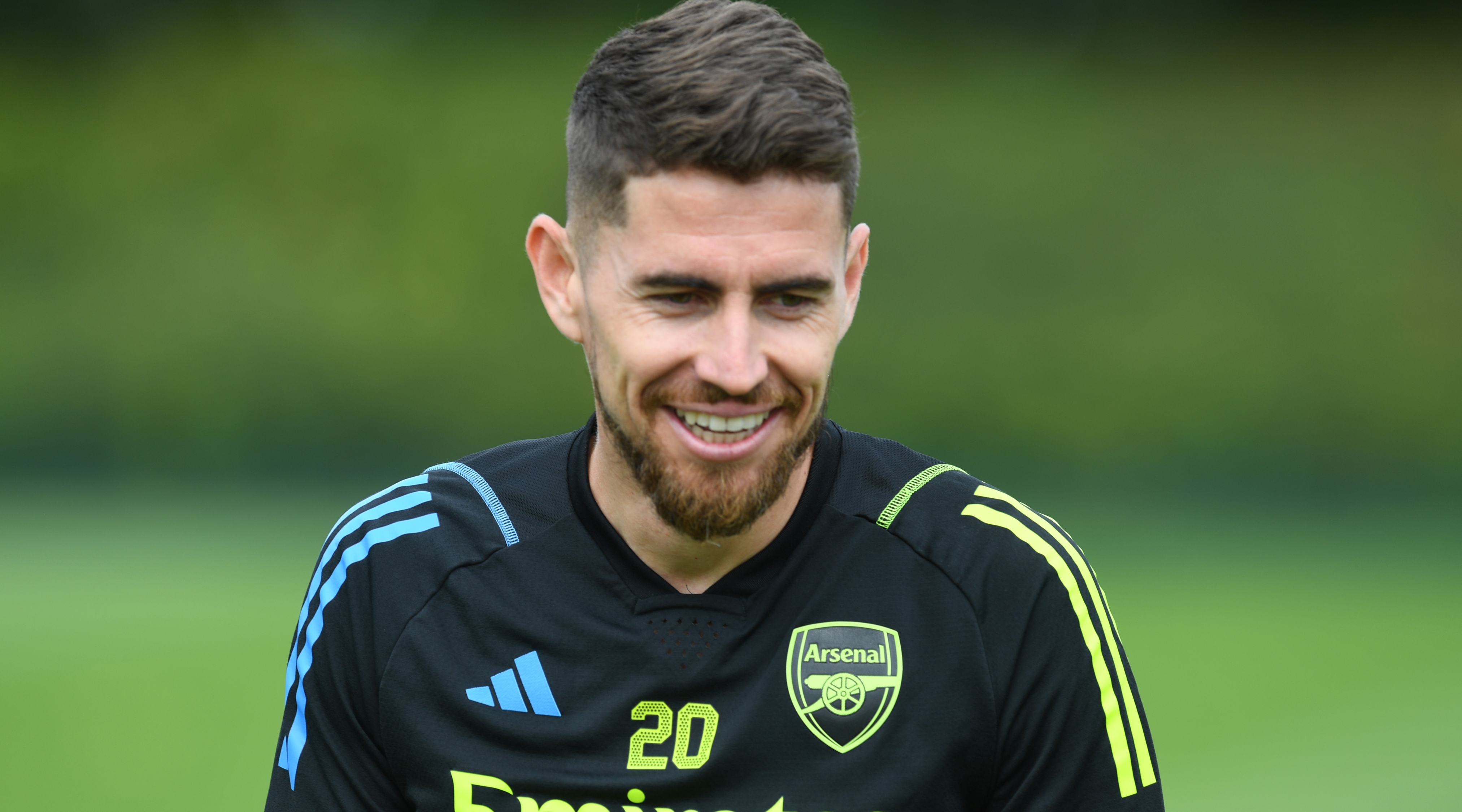  Jorginho of Arsenal during a training session