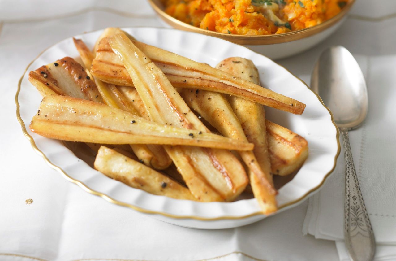 Hairy Bikers honey roast parsnips recipe