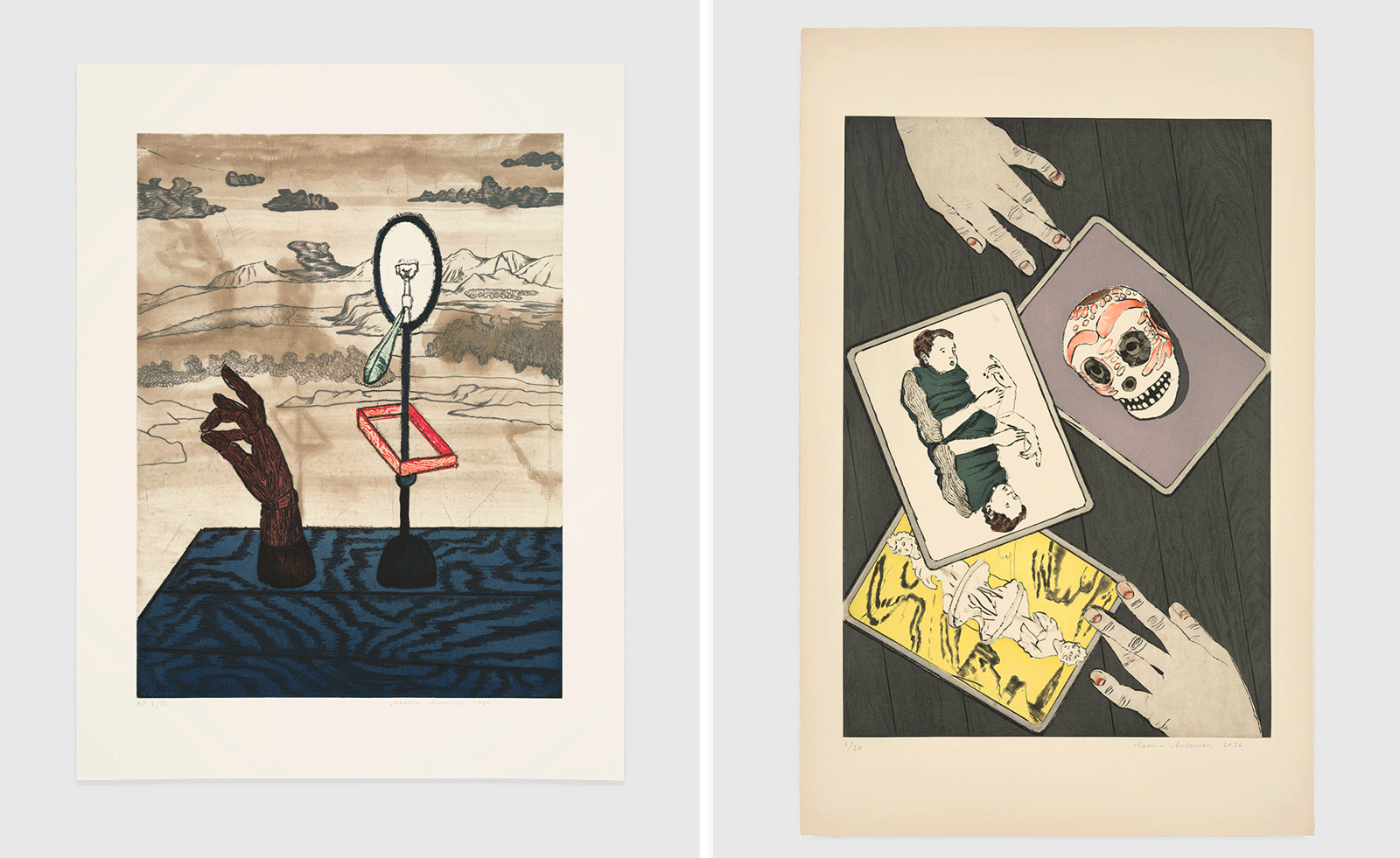 Enter the uncanny world of Mamma Andersson at David Zwirner in Paris