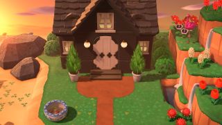 Animal Crossing house entrance