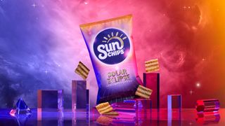 You'll have exactly 4 minutes and 27 seconds to get your hands on these solar eclipse-themed SunChips.