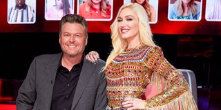 Gwen Stefani and Blake on The Voice, photo courtesy of Trae Patton