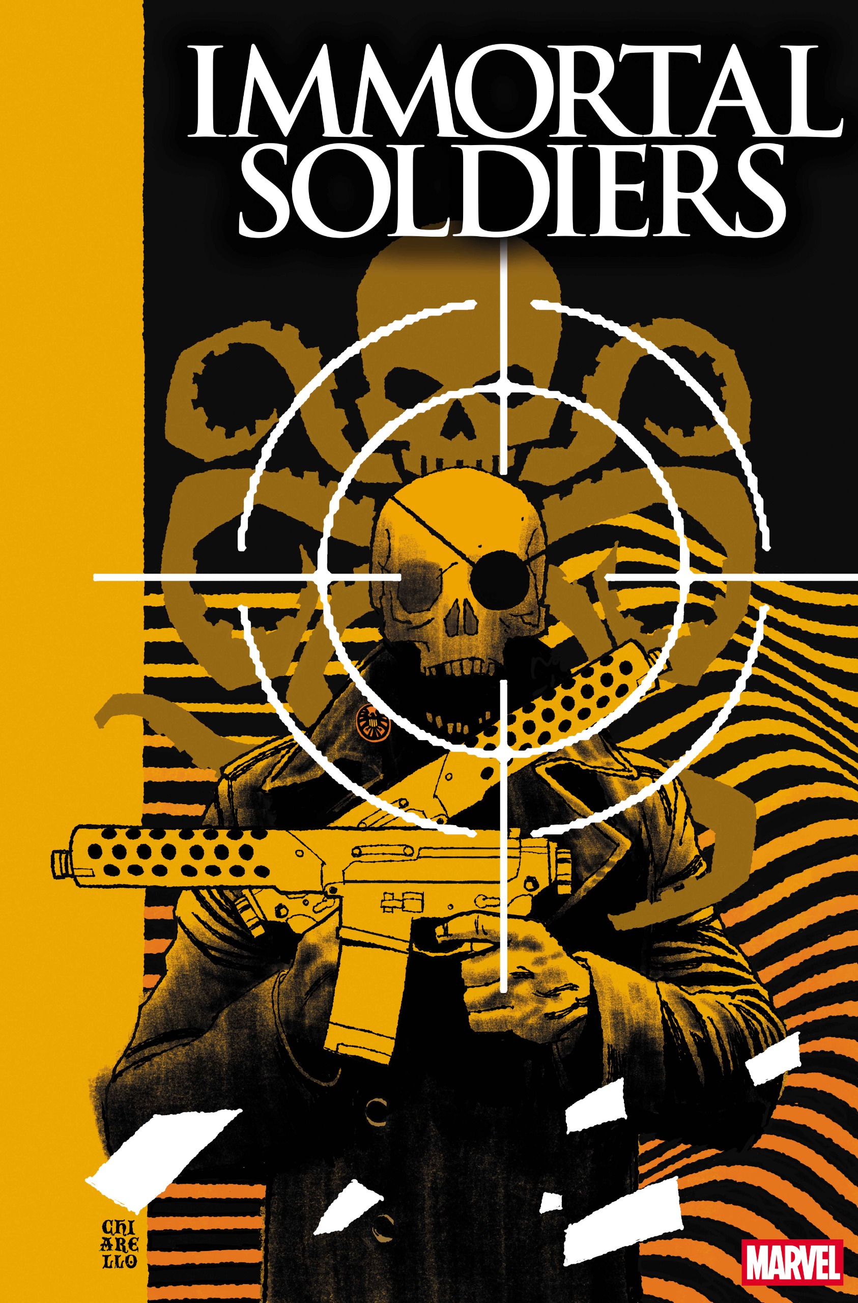 Cover art for Immortal Soldiers #1.