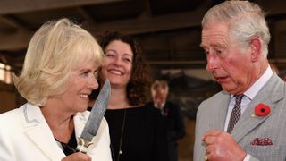 Prince Charles, Prince of Wales and Camilla, Duchess of Cornwall visit Seppeltsfield Winery