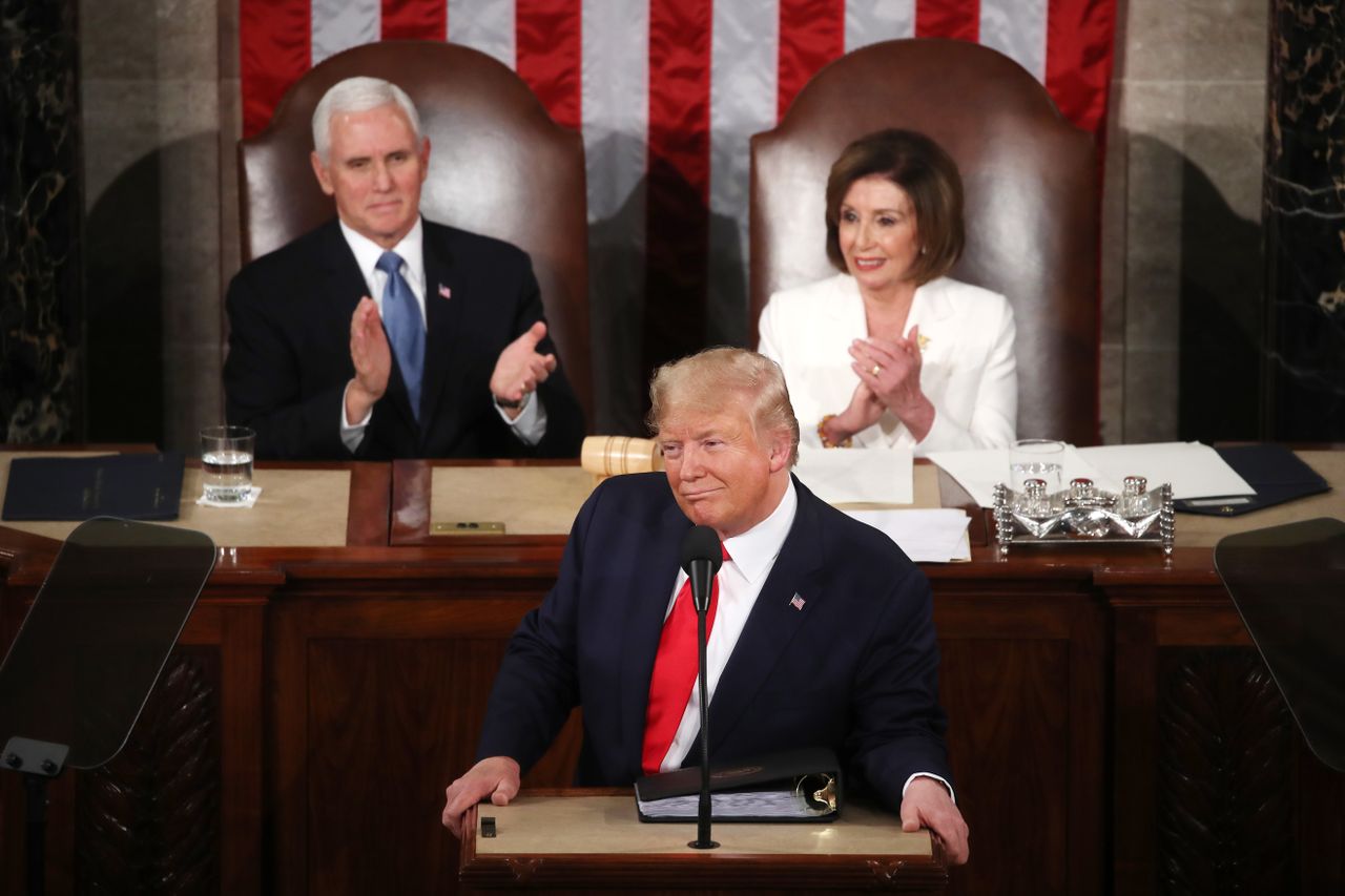 Trump delivers the SOTU