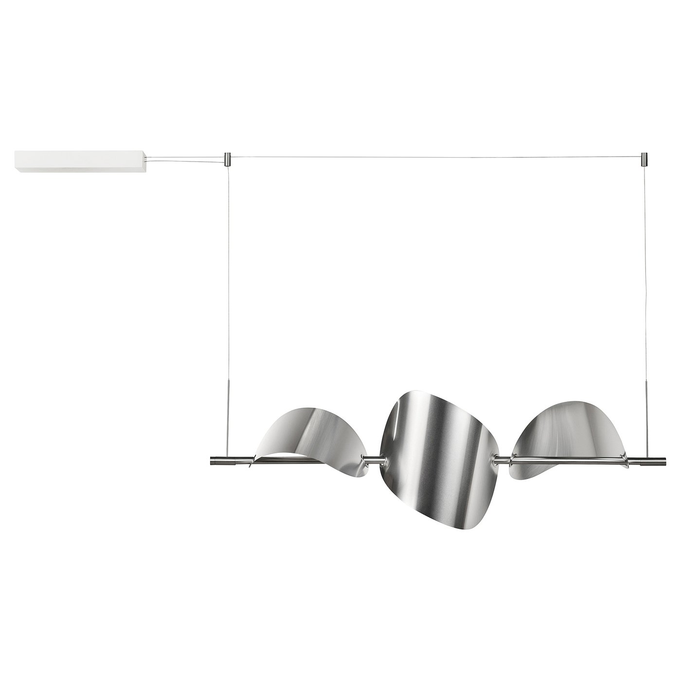 Backst&amp;Ouml;rn Led Pendant Lamp - Dimmable/matt Aluminium 108 Cm