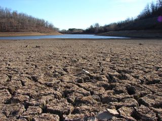 dry lake bed