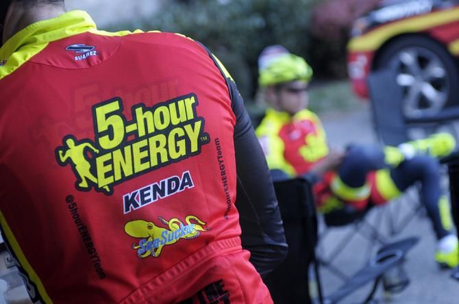 The 2014 5-Hour Energy/Kenda team keeps its distinctive look