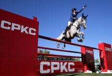 Martin Fuchs is the new Rolex Grand Slam contender after winning the Spruce Meadows Masters grand prix on Leone Jei