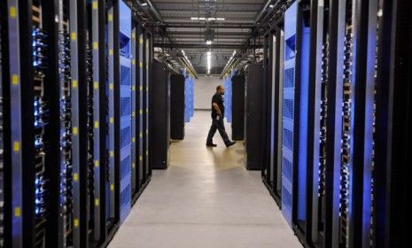 Facebook&amp;#039;s newest data center in Forest City, N.C.: The information generated by the site&amp;#039;s nearly one billion users requires these outsize server facilities.
