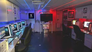 Esports suite onboard UK Royal Navy warship