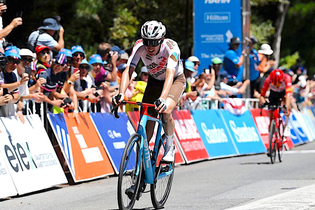 Ben O&#039;Connor places third on the final stage of the Tour Down Under