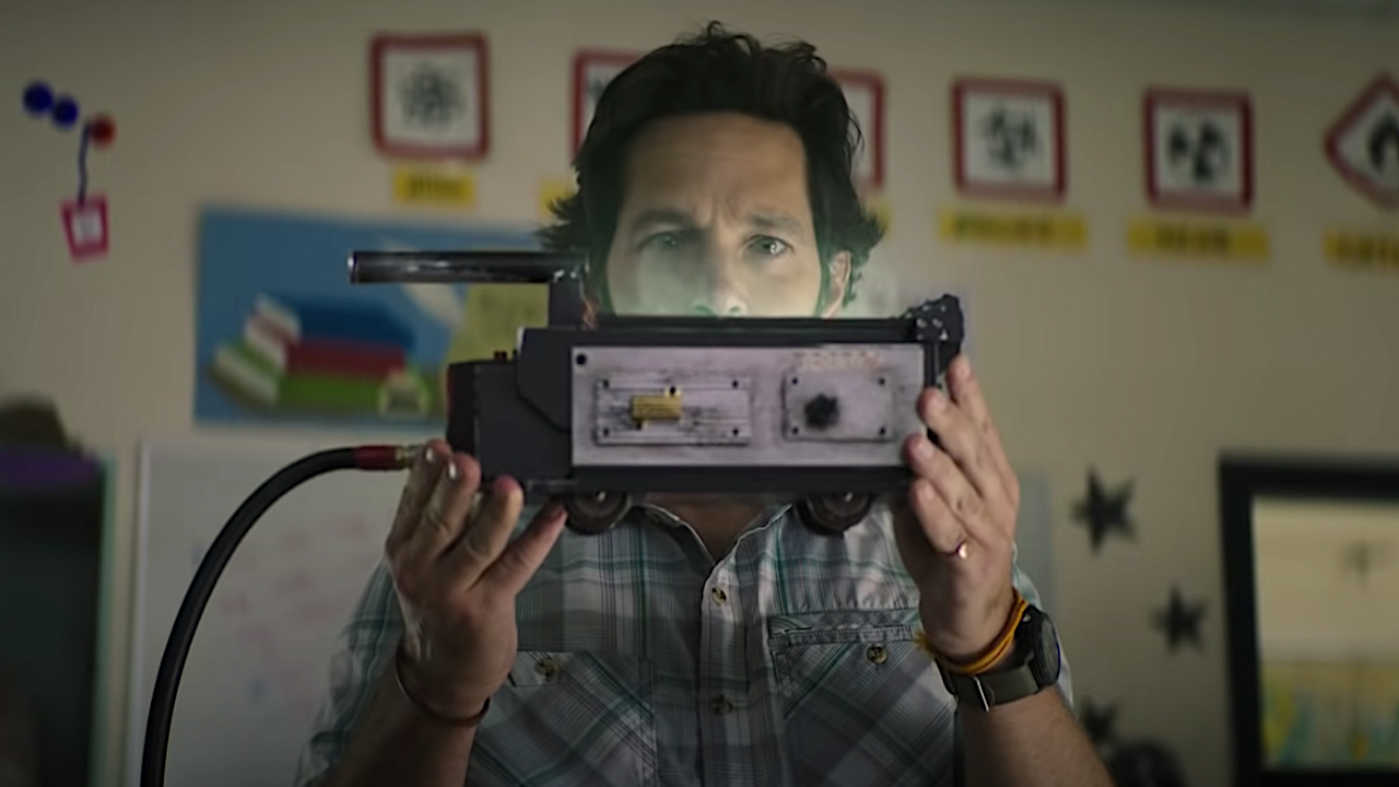 Paul Rudd Snuck Over And Tried One Thing With A Proton Pack On The