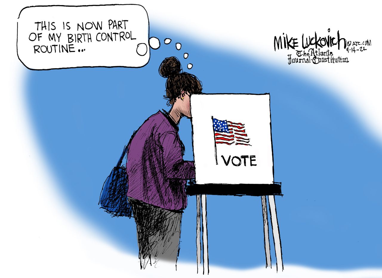 Political Cartoon.