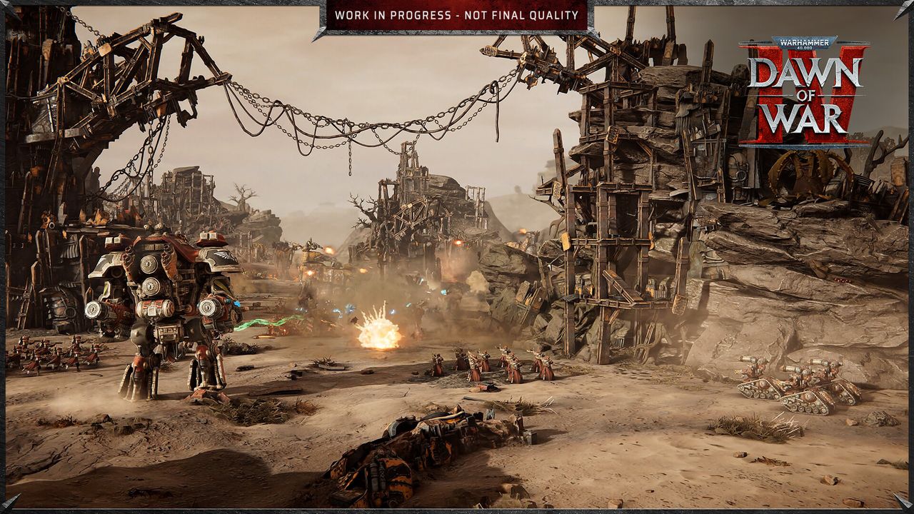 Dawn of War gameplay screenshot