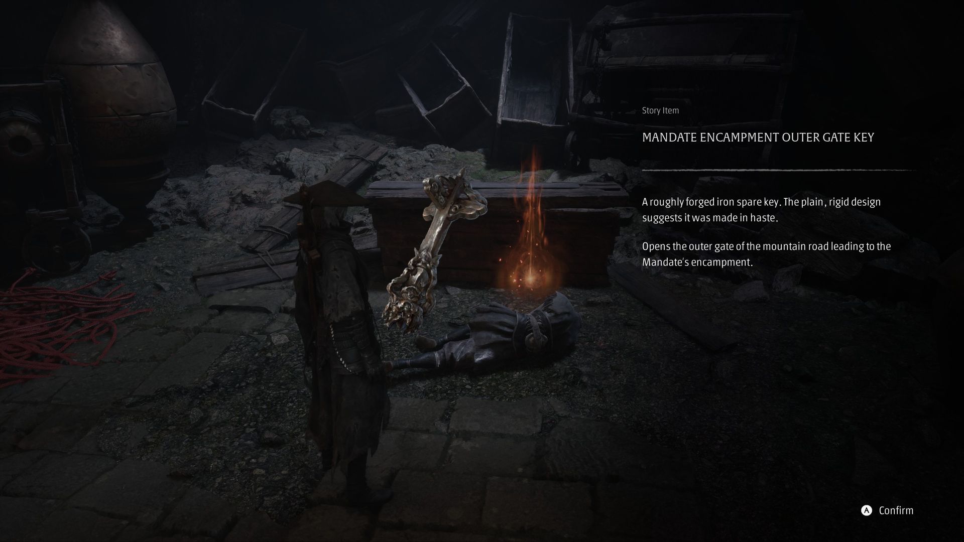 Phantom Blade Zero Mandate Encampment key
