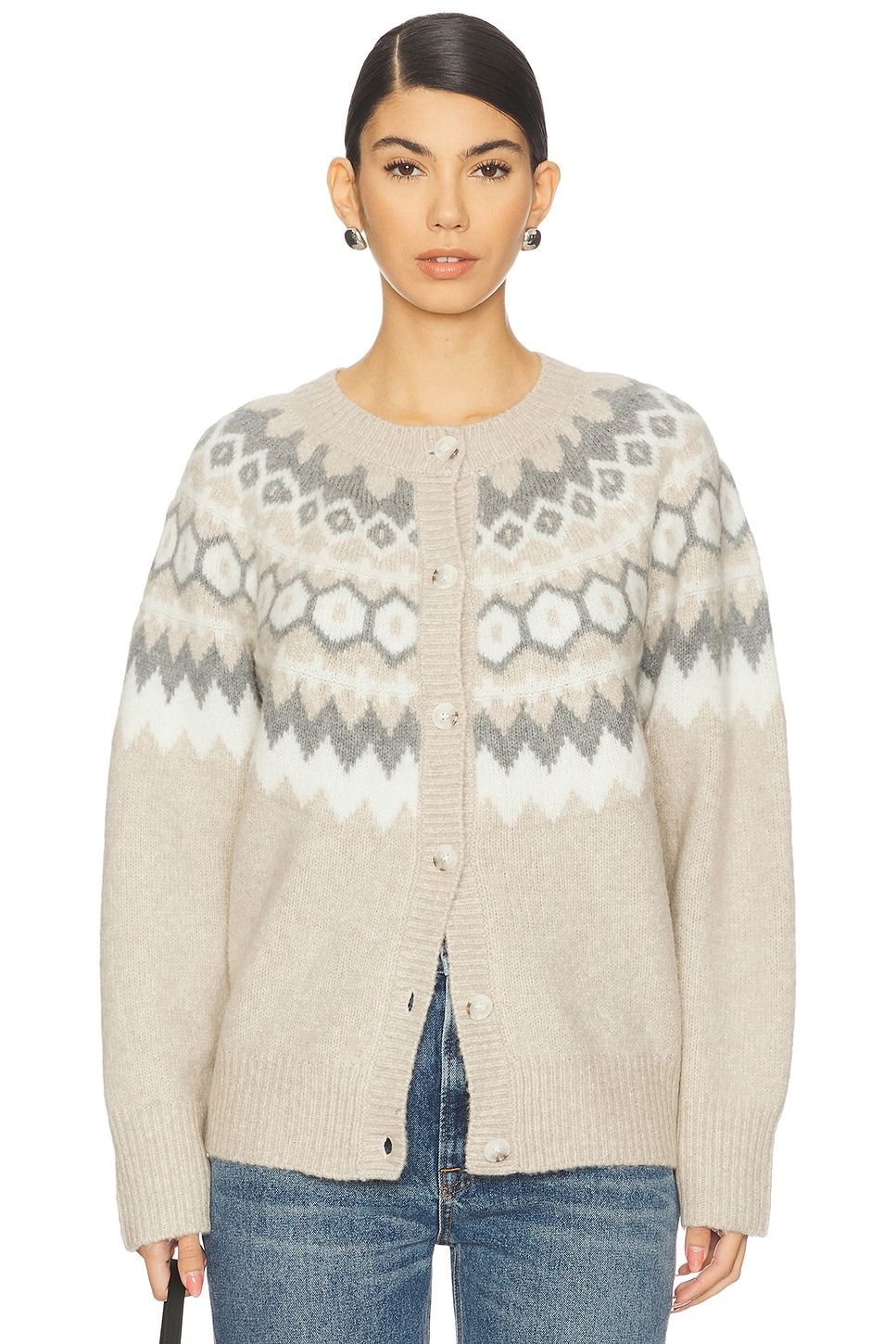 Snowed in Cardigan