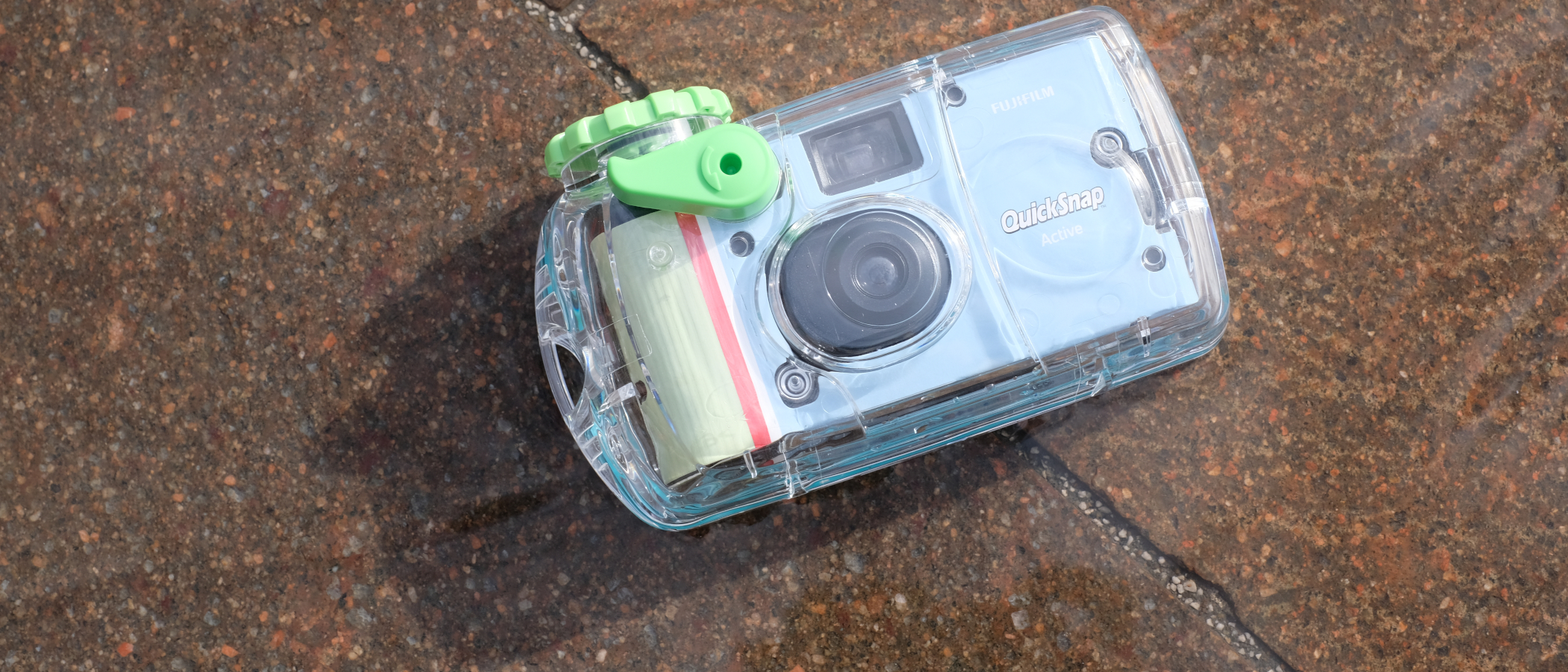 Photograph of Fujifilm QuickSnap Active disposable camera