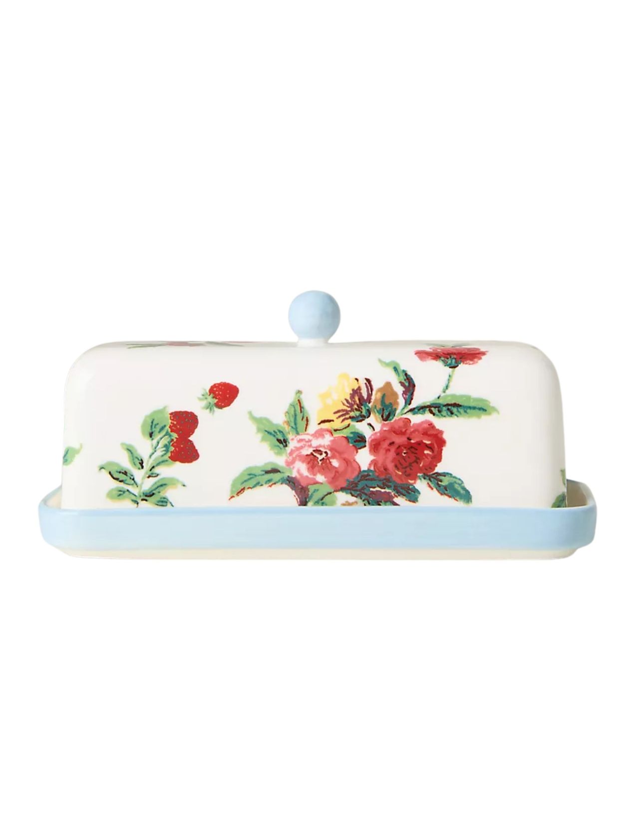 Camille Stoneware Butter Dish