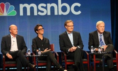 A non-partisan NBCNews.com site could be tainted if it associates itself with the liberal-leaning MSNBC cable channel, which has Rachel Maddow and Lawrence O&amp;#039;Donnell on its roster.