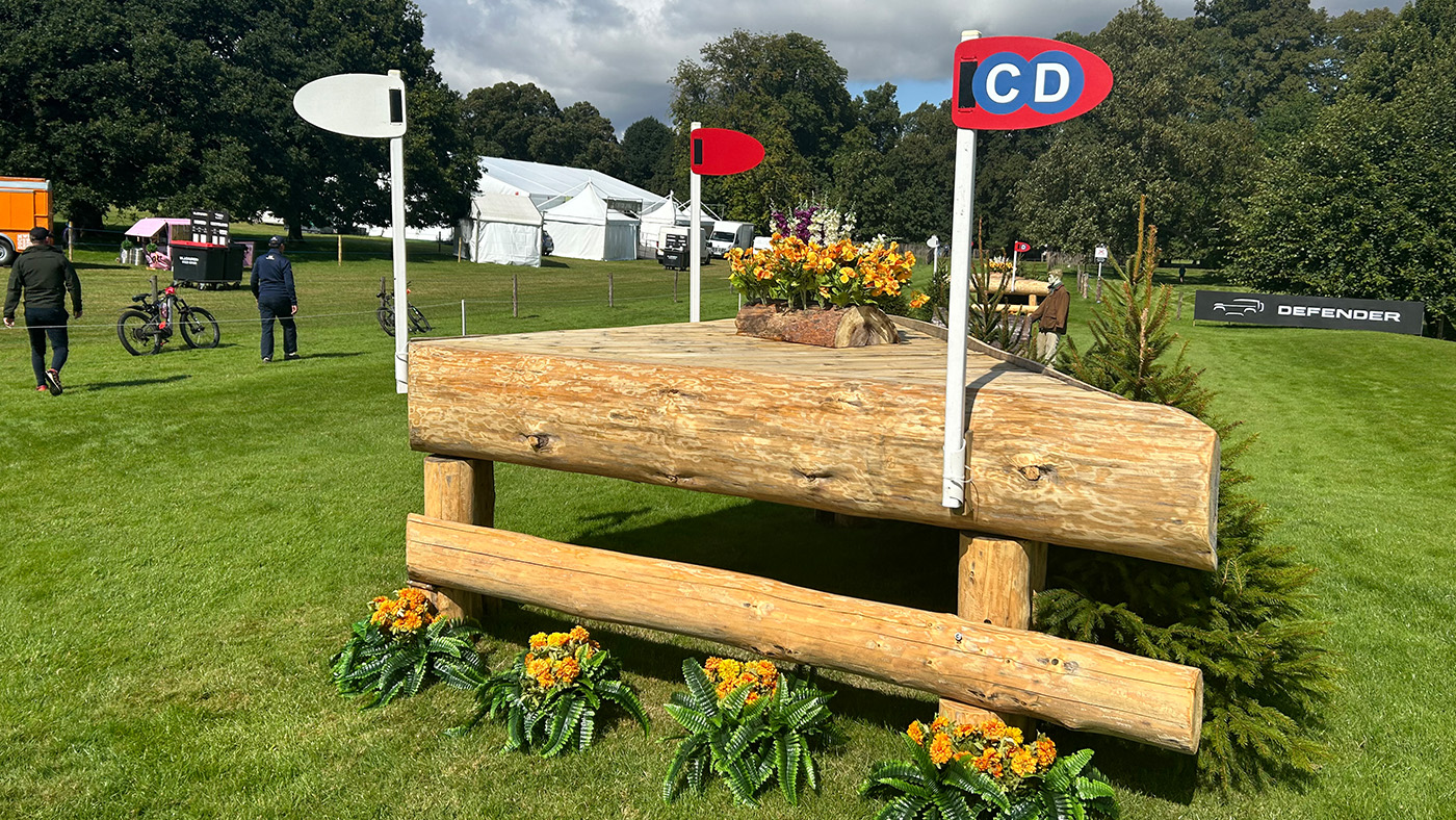 Burghley Horse Trials cross-country course
