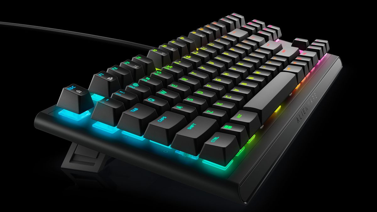 Alienware’s first tenkeyless gaming keyboard revealed — fitted with Cherry MX switches