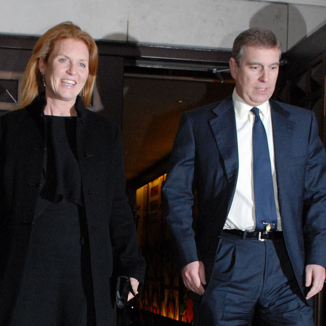Sarah Ferguson and Prince Andrew at China Tang in London on January 15, 2007 