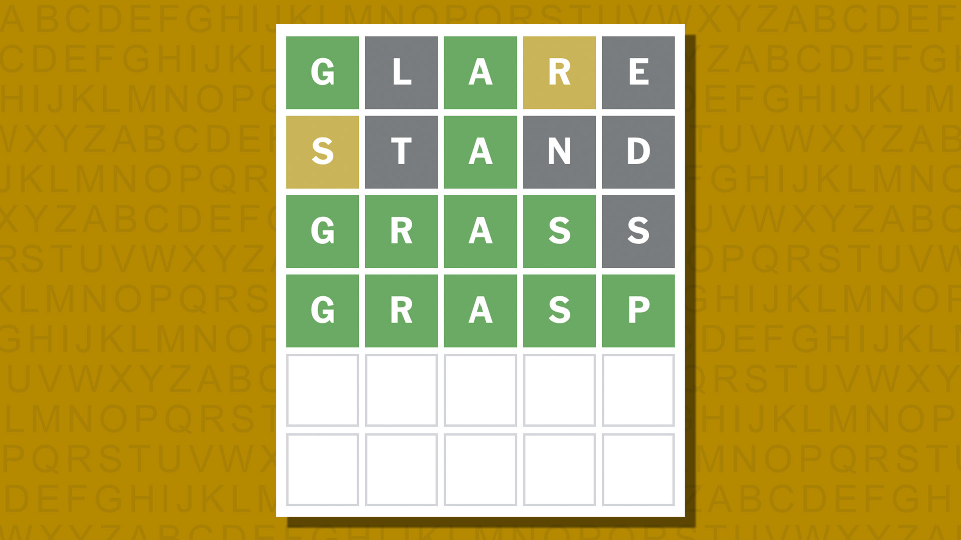 Ответ в формате Word для игры 995 на желтом фоне