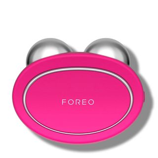 Foreo Bear Gesichtsstraffungsgerät mit 5 Mikrostromintensitäten – Fuchsia – USB-Stecker