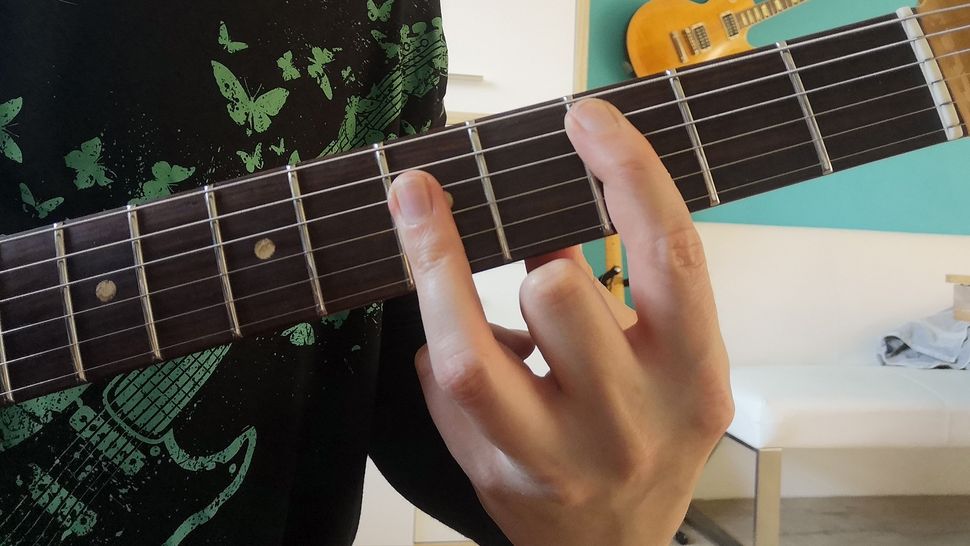 How to Play C Barre Chord on Guitar Stanley Moded1977