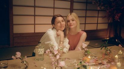 Elle Fanning and Sofia Coppola Roku gin