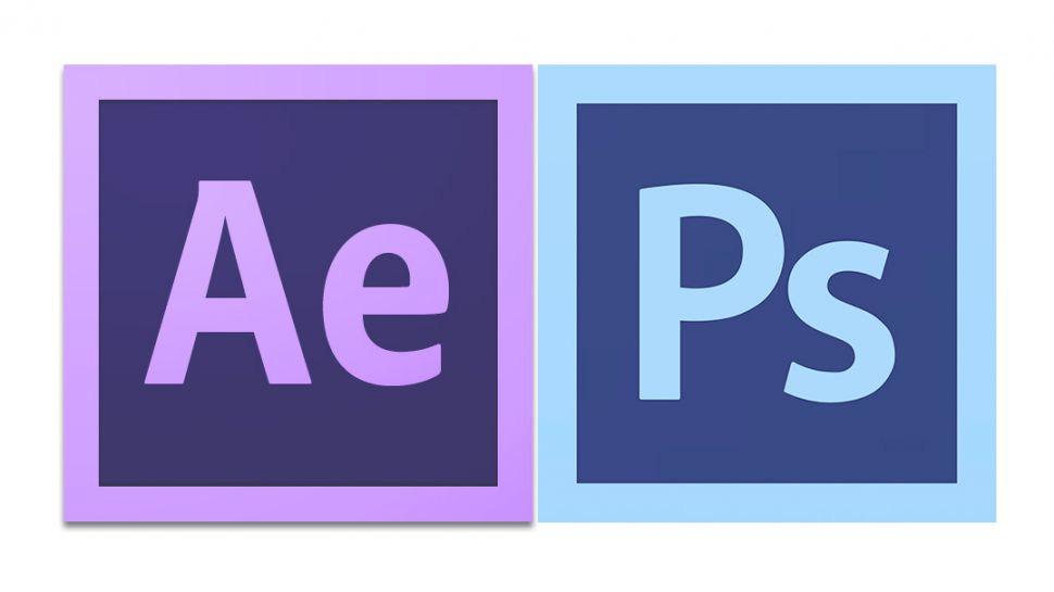 After Effects tutorials: AE and PS logos