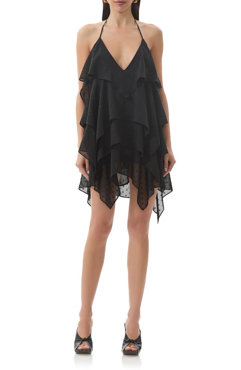 Decima Clip Dot Minidress