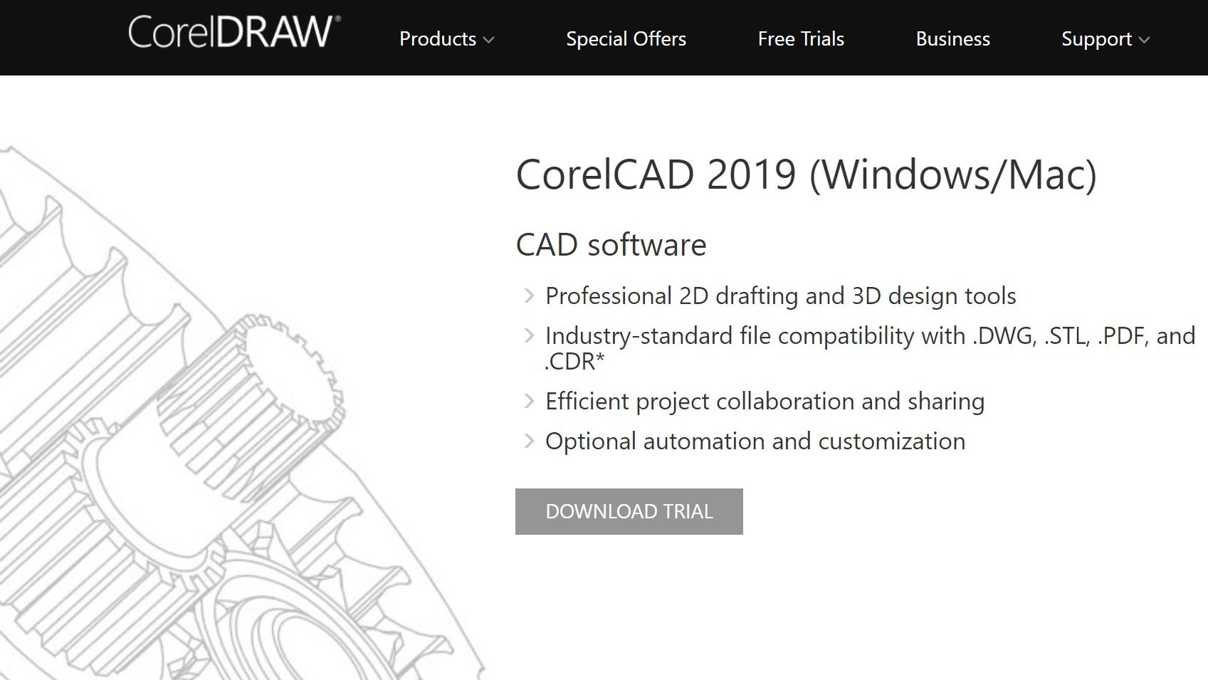 cad for mac free trial