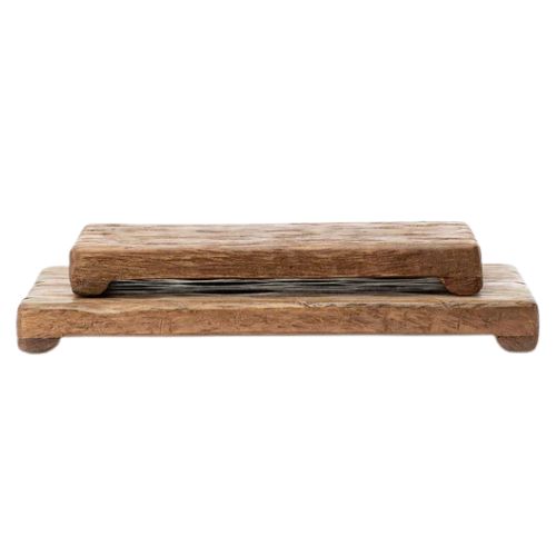 McGee &amp;amp; Co., Mango Wood Rectangular Pedestal