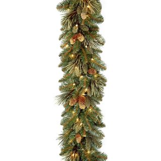 National Tree Company Christmas Garland against a white background.